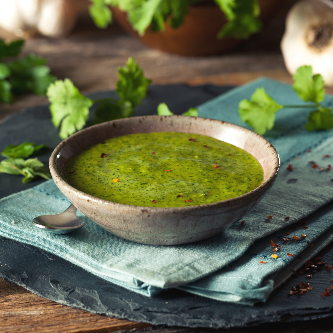 This Month's Featured Recipe: Purslane Chimichurri