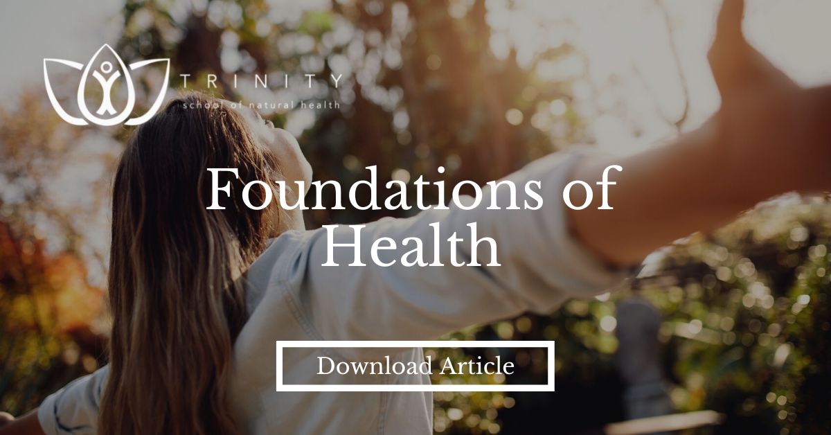 Start to Evaluate Your Foundations of Health