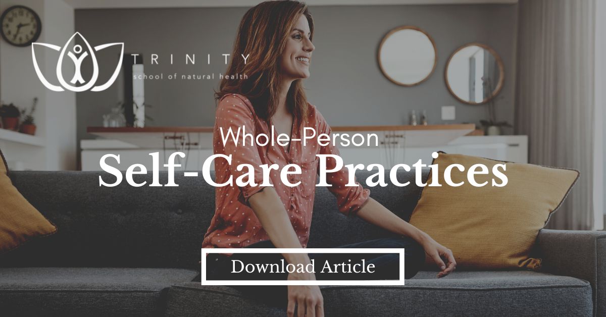 Whole-Person Self-Care Practices